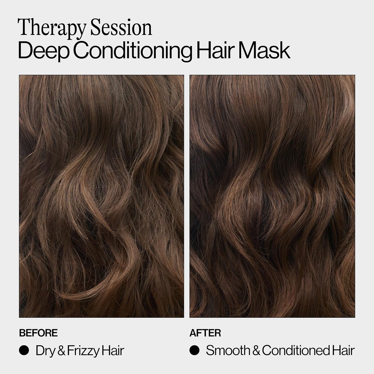 Eva NYC Therapy Session Deep Conditioning Hair Mask - Vegan Protein & Jojoba Oil for Hydration & Repair | 13.5 fl oz