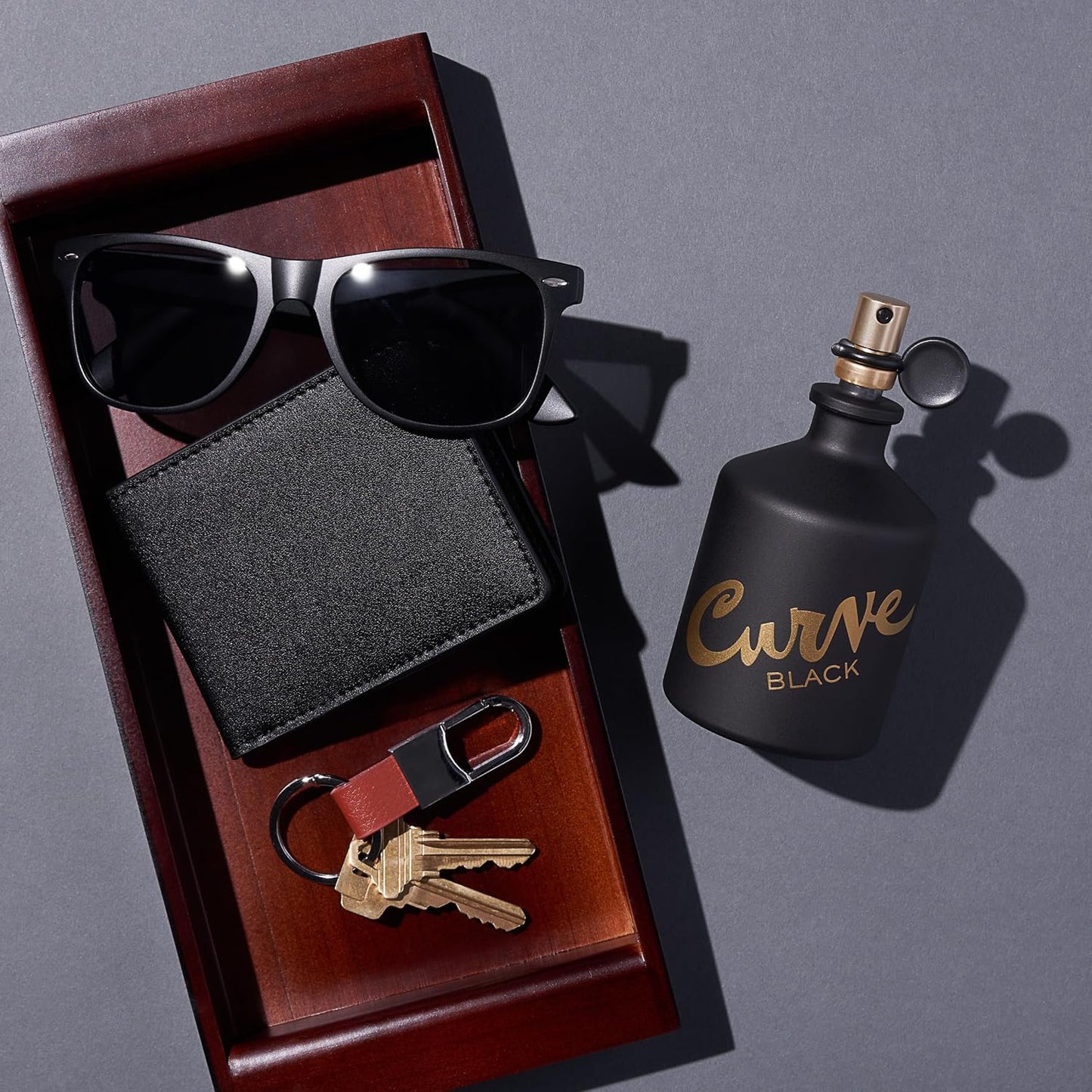 Curve Black Men's Cologne Spray - Casual Day & Night Fragrance, 4.2 Fl Oz
