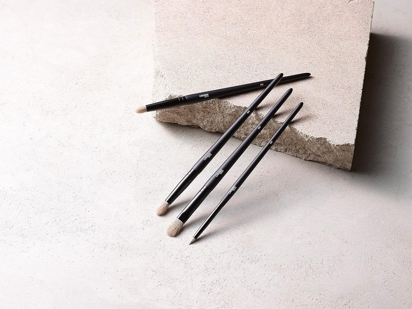 Classic Crease Brush Set - Professional Eyeshadow Blending Brushes for Perfect Makeup Application | 5-Piece Set