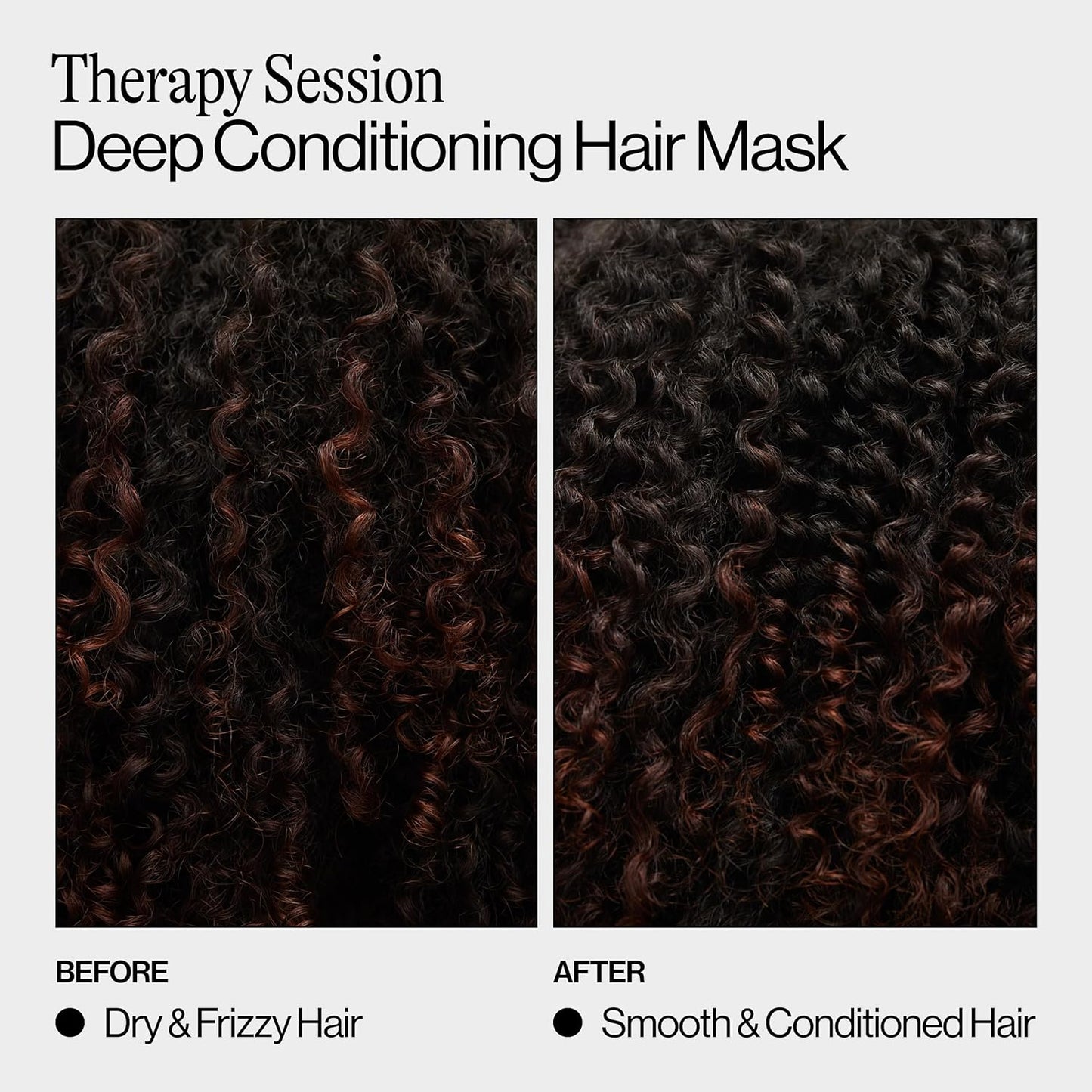 Eva NYC Therapy Session Deep Conditioning Hair Mask - Vegan Protein & Jojoba Oil for Hydration & Repair | 13.5 fl oz
