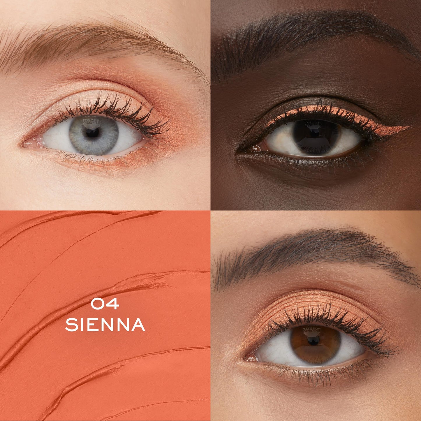 Lancôme Idôle Tint Long Wear Liquid Eyeliner & Eyeshadow - Multi-Use Eye Makeup in Matte & Shimmer Finishes - Buildable Color & Up to 16H of Wear - 04 Sienna: Apricot Crush Matte
