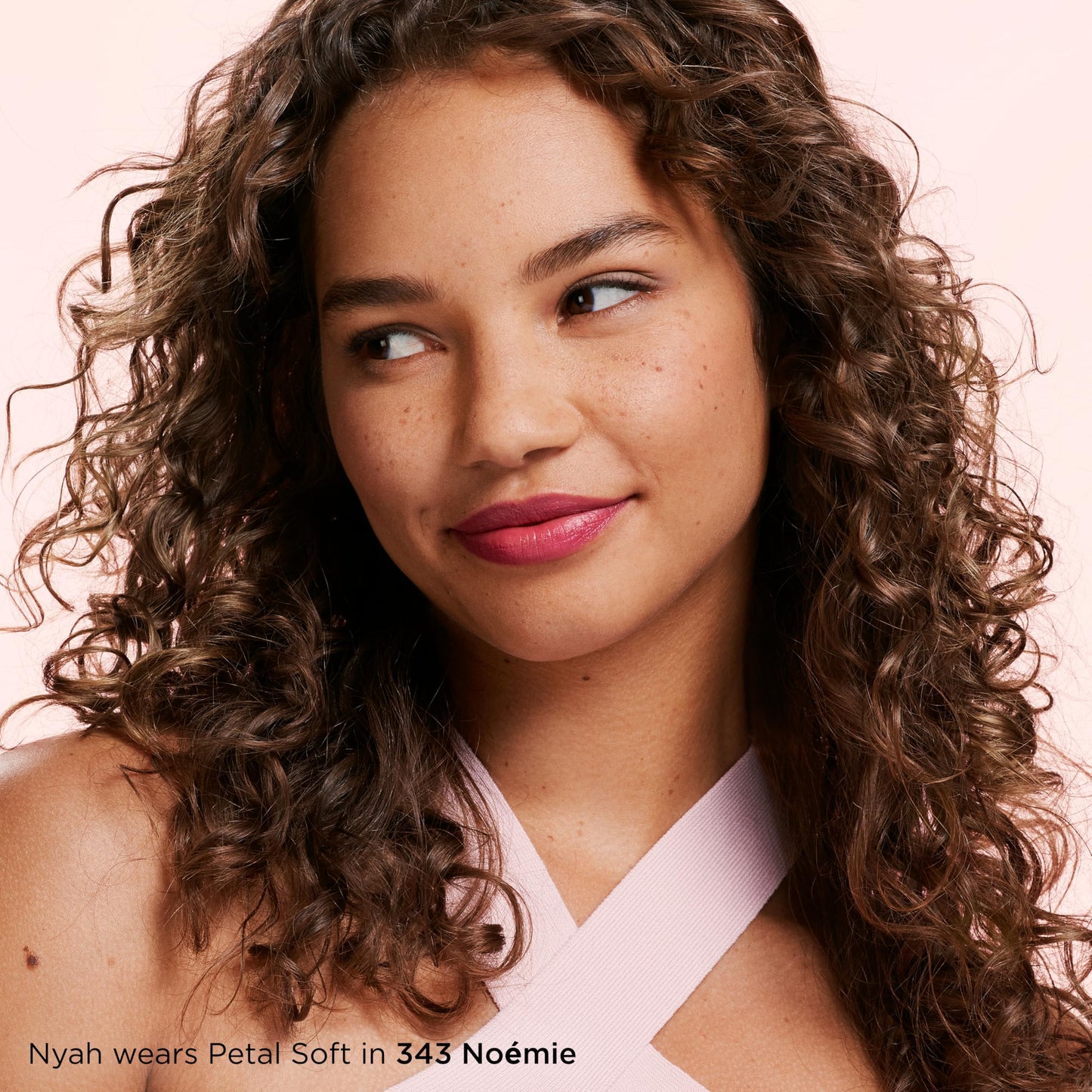 Laura Mercier Petal Soft Lipstick Crayon, 24HR Lip Softening Hydration, 12HR Sheer Matte Lip Color, Comfortable Weightless Wear, Diffused, Blurred Effect, 322 Camille - Neutral pink