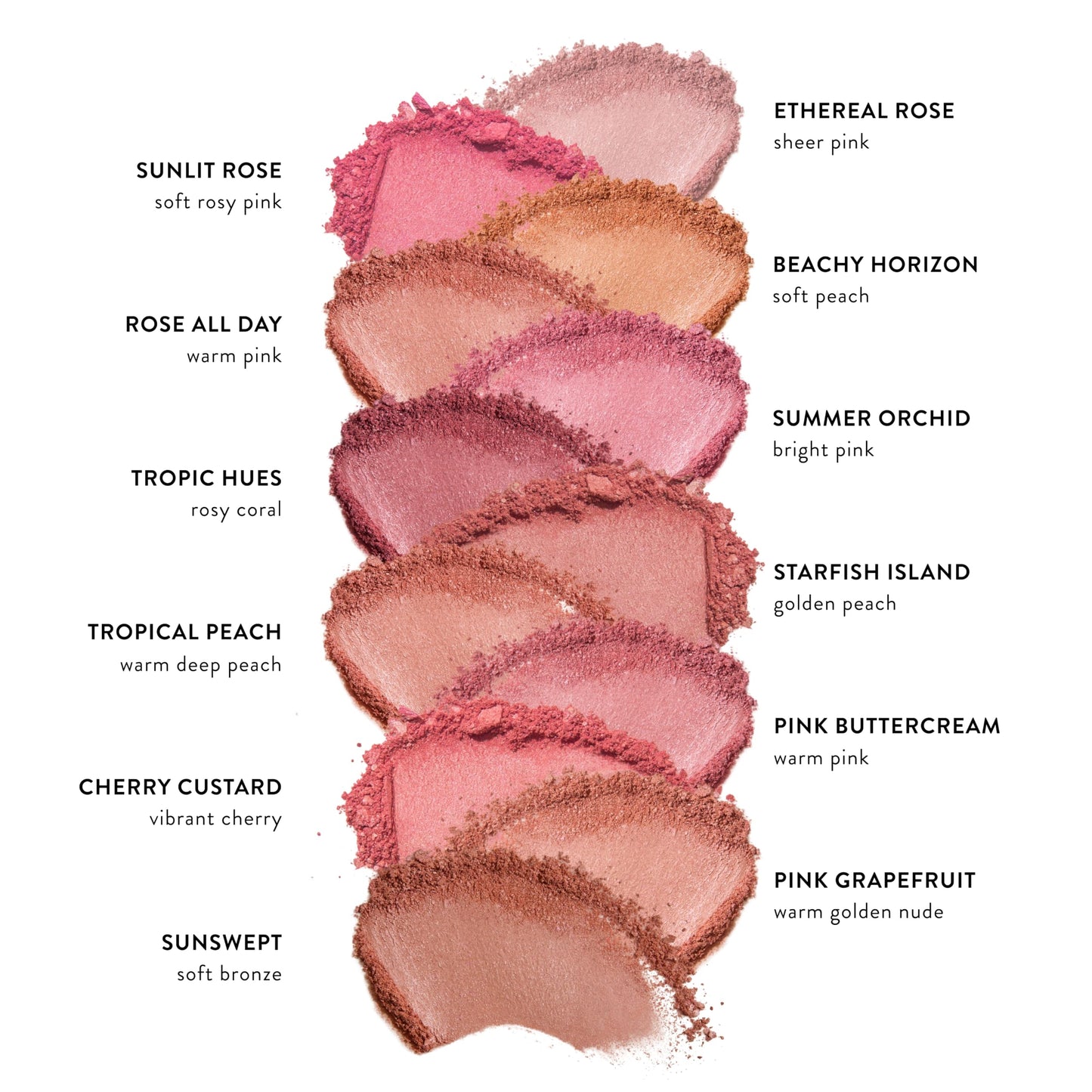 LAURA GELLER NEW YORK Baked Blush-n-Brighten Marbleized Blush + Angled Brush, Ethereal Rose