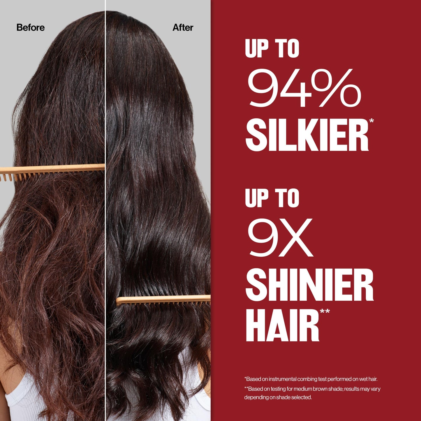 Revlon ColorSilk with Bond Repair Complex, Burgundy Permanent Hair Color, 100% Gray Coverage, Ammonia Free Hair Dye, Vegan Keratin, 34 Deep Burgundy (Pack of 3)