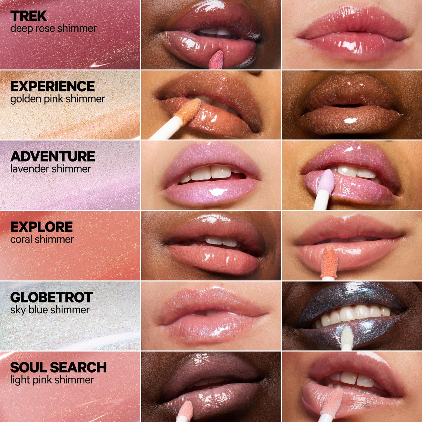 Milk Makeup Odyssey Lip Gloss – Non-Sticky, Hydrating + Sheer-Tinted Gloss with Long-Lasting, High Shine Finish – Vegan Formula Nourishes with Jojoba Oil – Werk Trip (Dusty Rose), 0.2oz