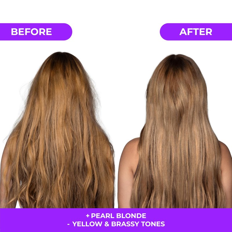 naissant Pearl Blonde Hair Purple Shampoo | Ultra High-Purity Pigments | Neutralizes Yellow & Brassy Tones | Hyaluronic Acid, Collagen & Biotin | Paraben, Ammonia & Sulfate Free | 10.1 Fl. Oz