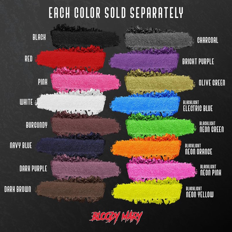 Bloody Mary Eye Shadow Palette - Vibrant Pigments for Bold Looks