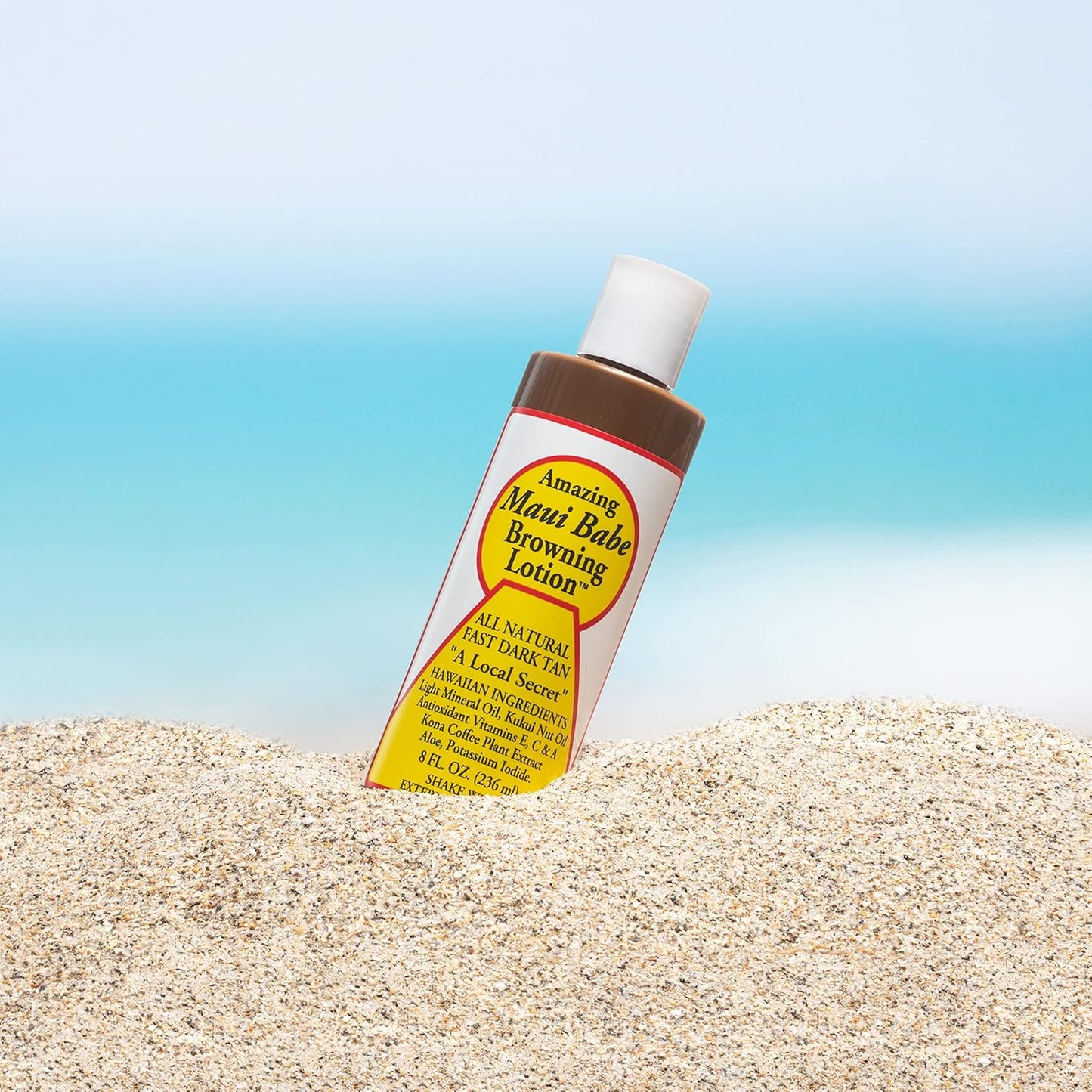 Maui Babe Browning Lotion - Outdoor Tanning Lotion for Face & Body | 8 oz Tanning Formula