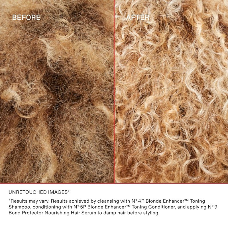 Olaplex Nº.5P Blonde Enhancer Purple Toning Conditioner - Neutralizes Brassiness & Hydrates All Hair Types | 8.5 oz