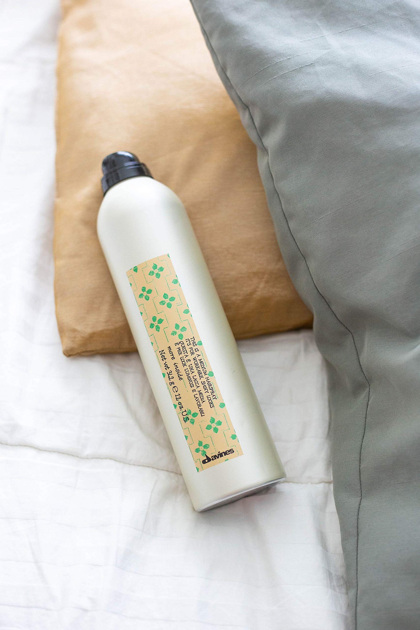 Davines This Is A Medium Hairspray, Easy To Brush Out, No Residue, Medium Hold Hairspray For All Hair Types, 12 Fl. Oz.
