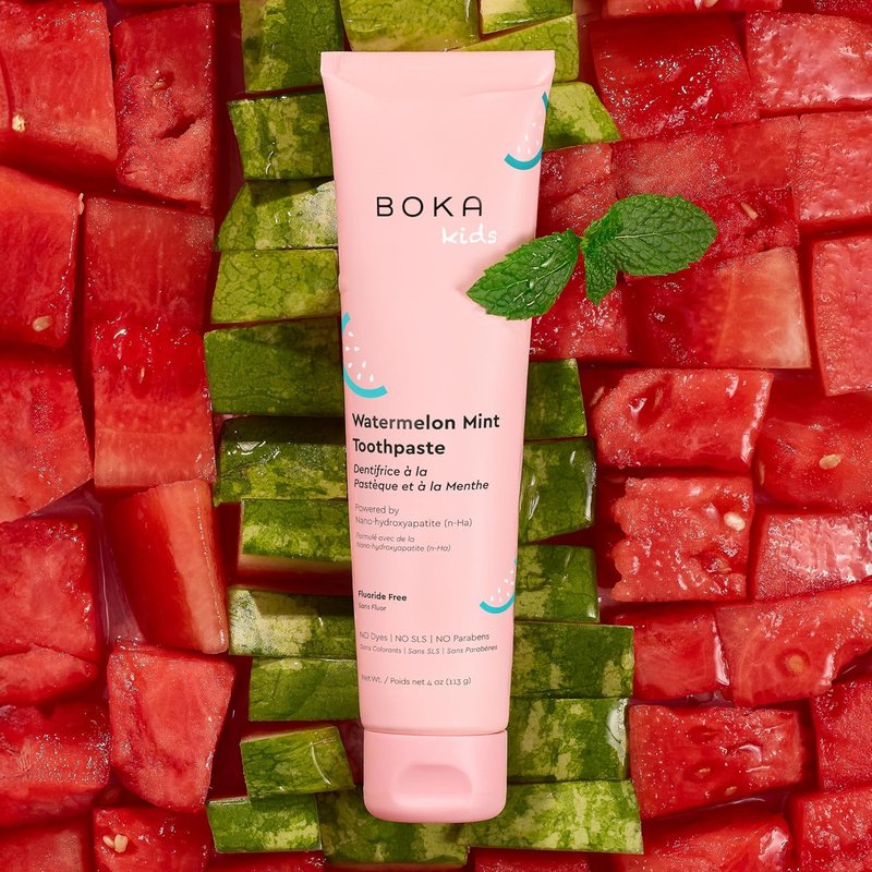 Fluoride-Free Nano Hydroxyapatite Toothpaste - Watermelon Mint Flavor | 4 oz Tube