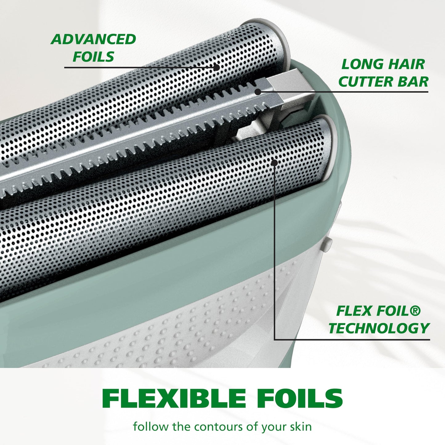 Be Radiant by Wahl Smooth Shave Cordless Electric Shaver for Women