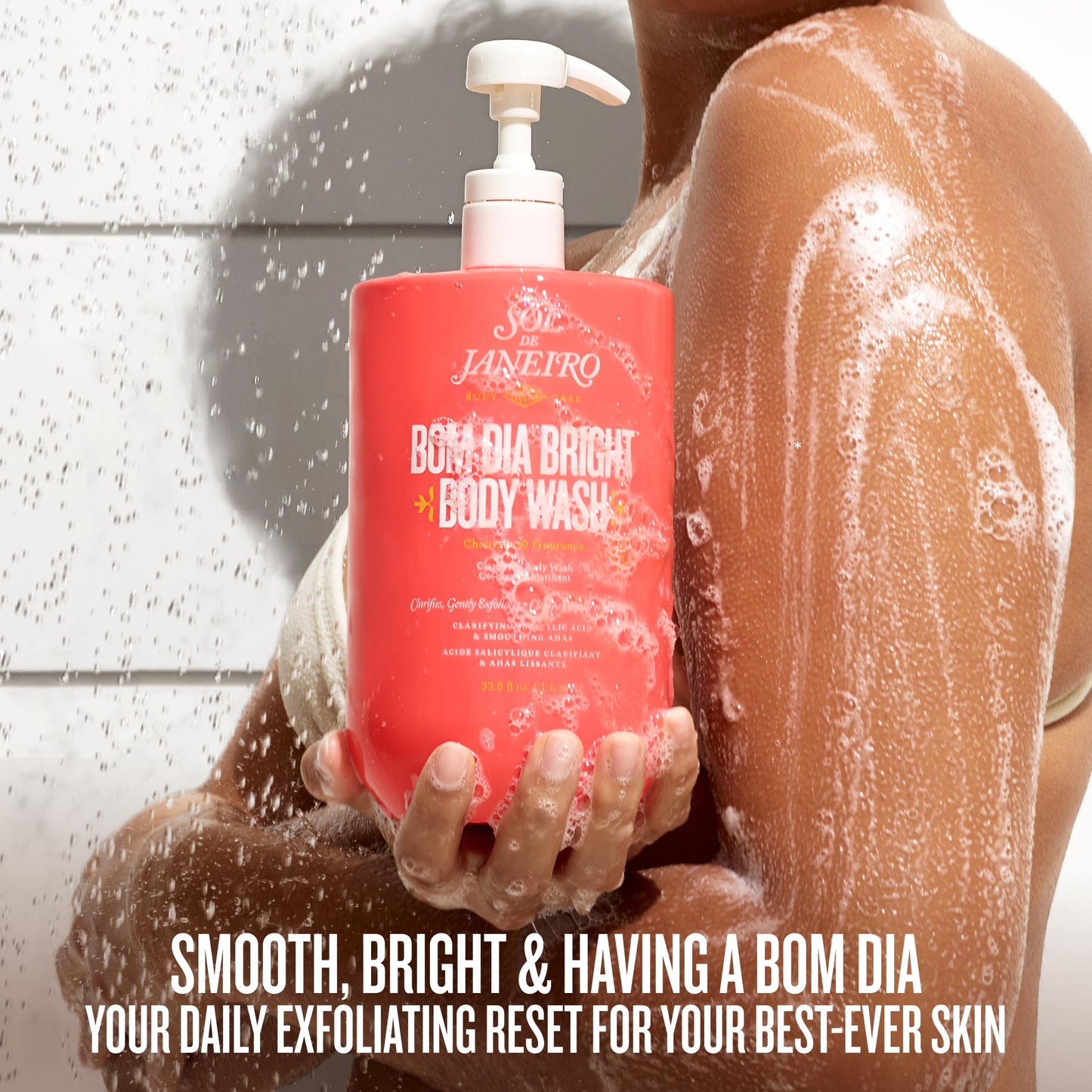 Sol de Janeiro Bom Dia Bright Body Wash - 1L Jumbo Size with Pump