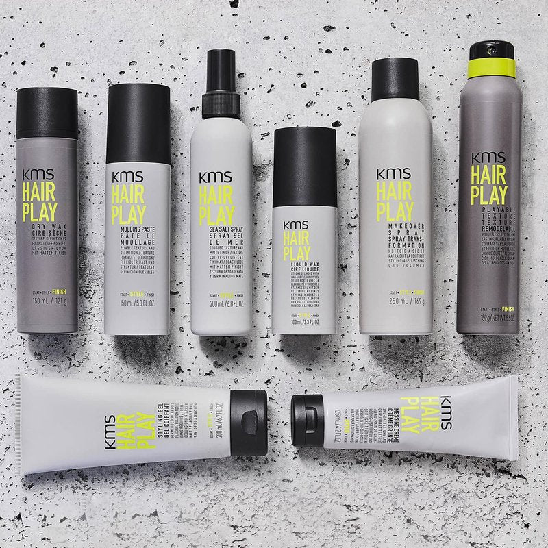 KMS HAIRPLAY Flexible Hold and Shine Liquid Wax Styler , 3.3 Fl Oz
