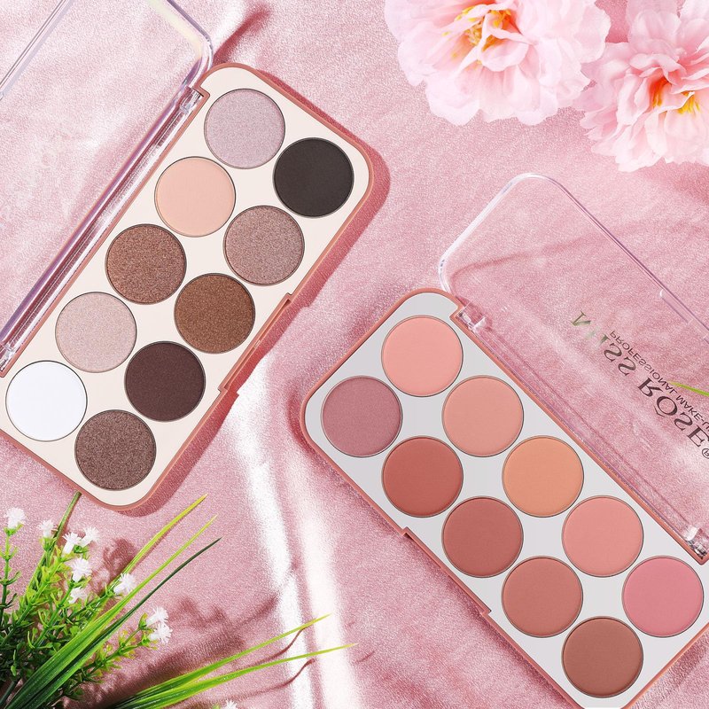 20-Color Makeup Palette Kit: Long-Lasting Blush Highlighter Contour Palette - Buildable Bronzer Powder Face Cosmetics Gift for Women