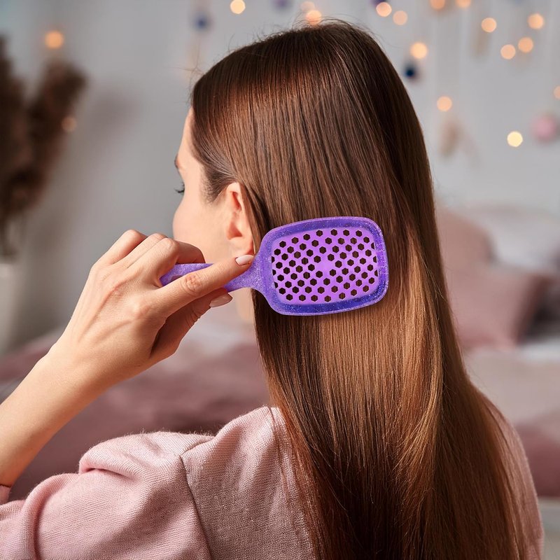 FHI Heat Mini Detangler Brush - Pain-Free Brushing for All Hair Types | Durable Anti-Static Bristles, Lightweight Design