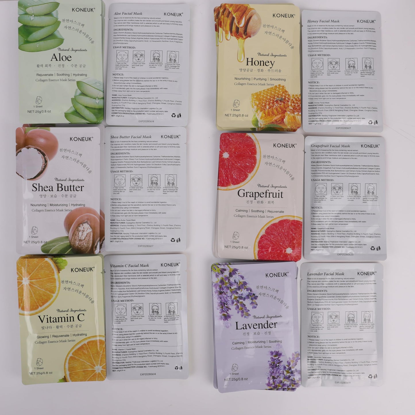 KONEUK 30 Pack Bulk Facial Mask, Bulk Hand Cream and Bulk Lip Balm Sets, Thank You Gifts, Teacher Appreciation Gifts, Wedding Favors and Bridal Shower Favors, Birthday Gifts for Guests