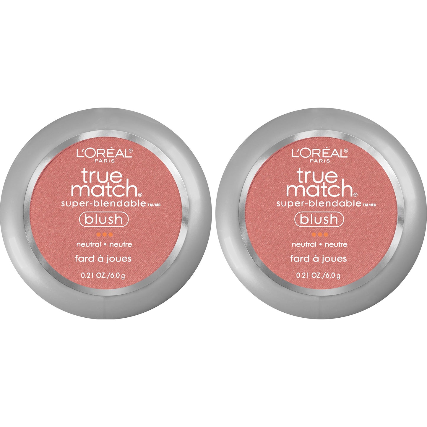 L'Oreal Paris Cosmetics True Match Super-Blendable Blush, Tender Rose, 2 Count