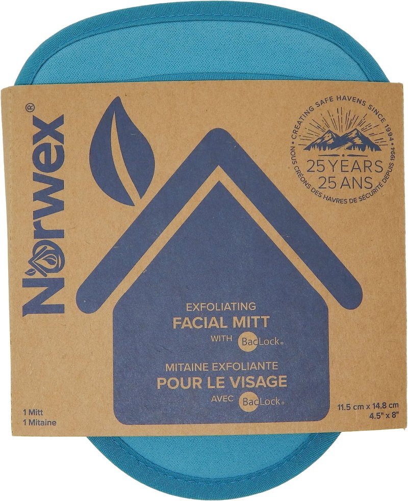 Norwex Exfoliating Facial Mitt - Teal