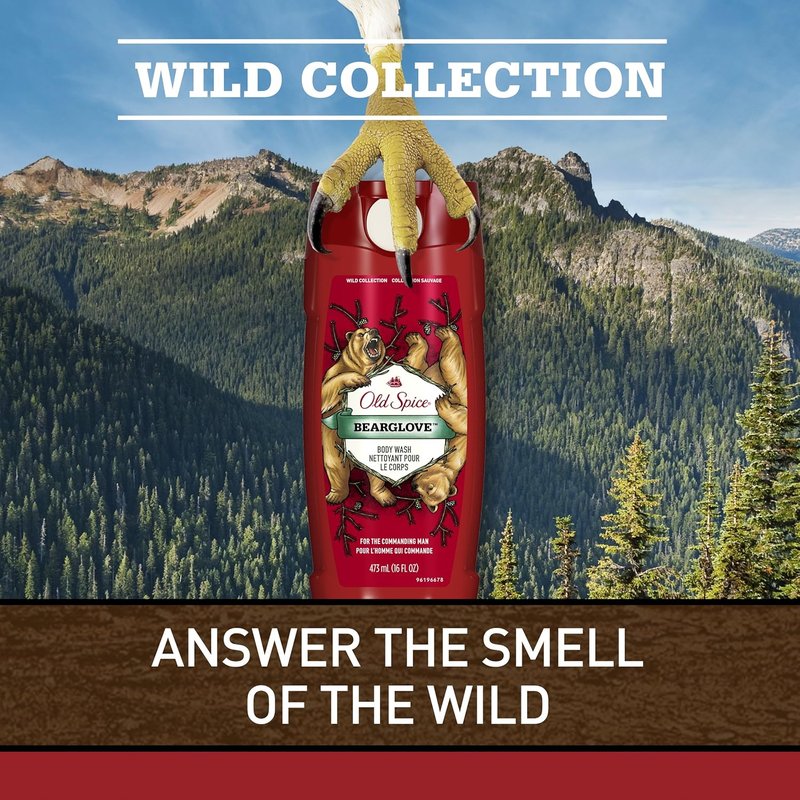 Old Spice Bearglove Body Wash - Refreshing Citrus Scent | 16 oz