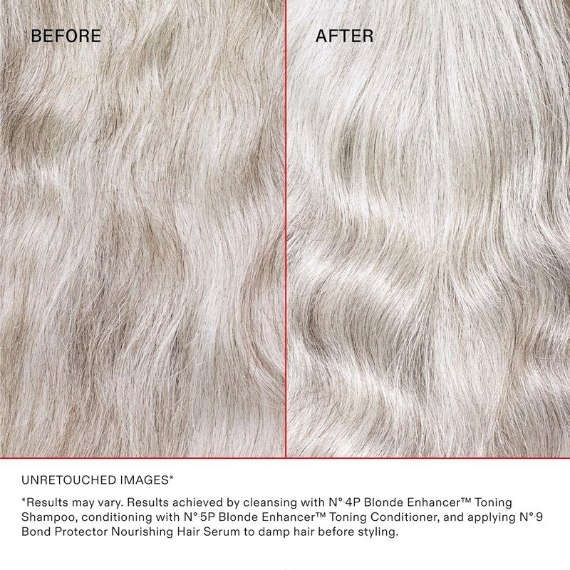 Olaplex Nº.5P Blonde Enhancer Purple Toning Conditioner - Neutralizes Brassiness & Hydrates All Hair Types | 8.5 oz