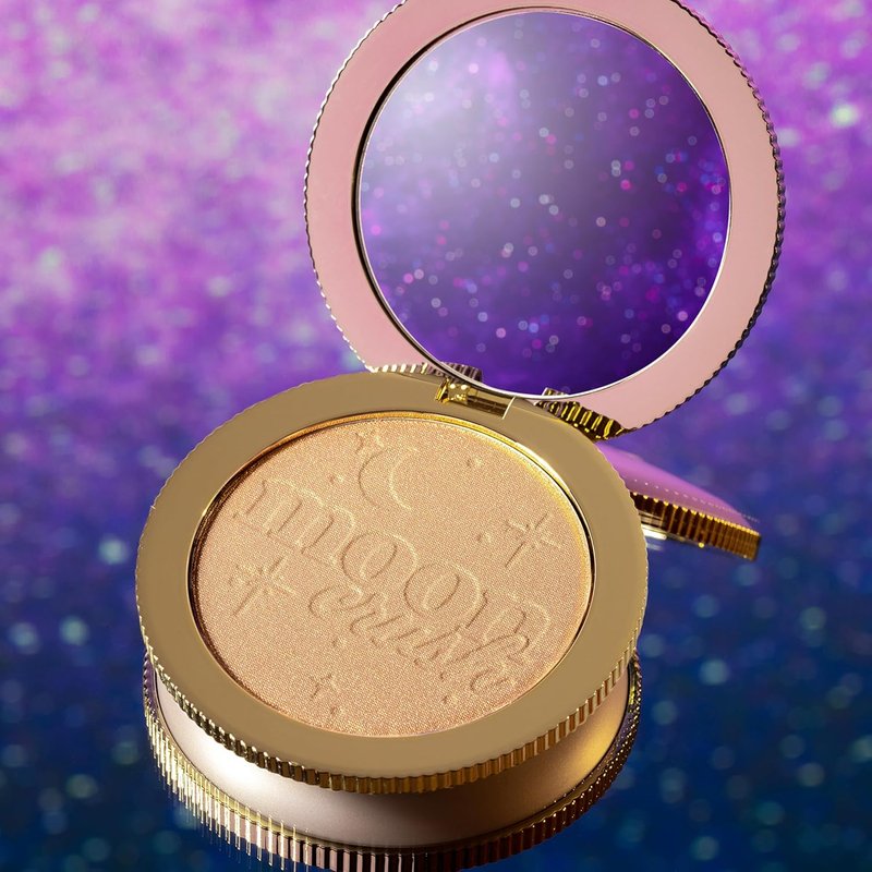Too Faced Moon Crush Highlighter - Sheer Glossy Glow Makeup | 0.24 Ounce