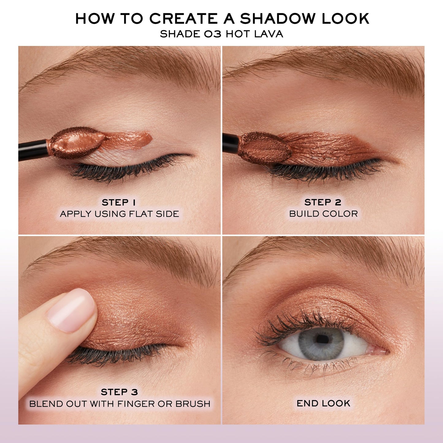 Lancôme Idôle Tint Long Wear Liquid Eyeshadow & Eyeliner - Multi-Use Eye Makeup in Shimmery & Matte Finishes - Buildable Color & Up to 16H of Wear - 10 Lavander Latte: Irridescent Lavender