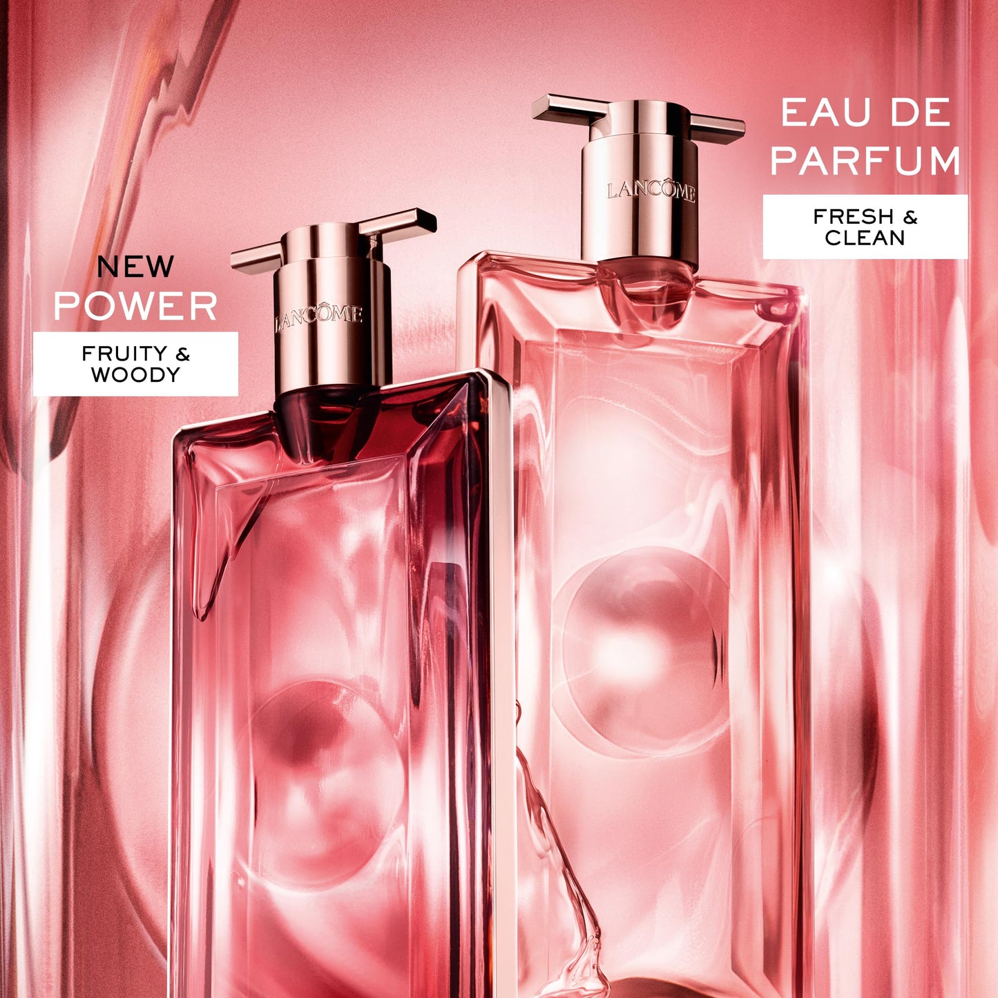 Lancôme Idôle Power Eau De Parfum Intense – Long Lasting Fragrance with Notes of Fruity Pomarose and Sandalwood - Fruity and Woody Floral Women's Fragrance – 3.4 Fl Oz.