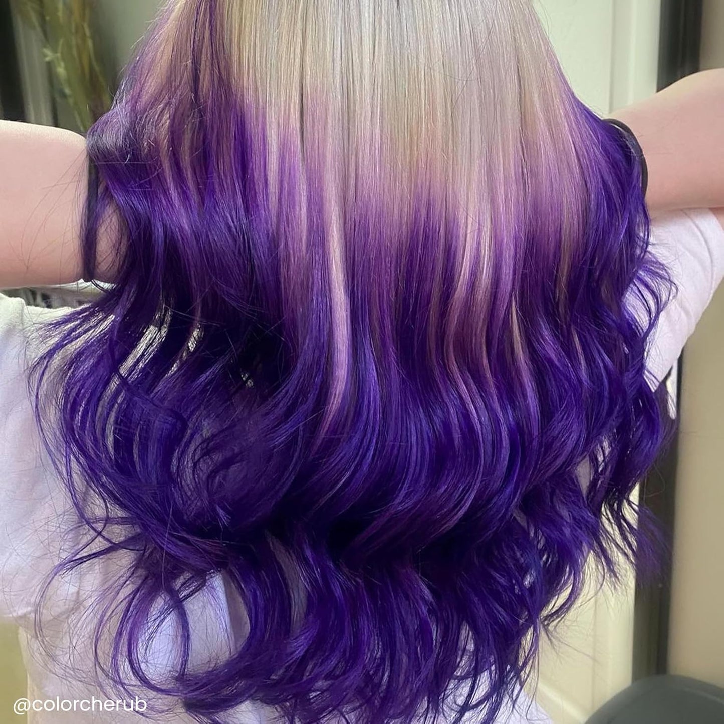 Arctic Fox Semi-Permanent Hair Dye - Purple AF | Vegan, Cruelty-Free, Ammonia-Free - 8 Fl Oz