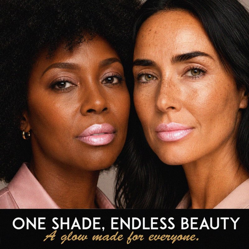 L’Paige Shimmery Ice Lipstick | Frosted Pink Shimmer Lip Color | Aloe Vera Moisturizing Formula | Long-Lasting Cool-Toned Iridescent Finish | Shade L44