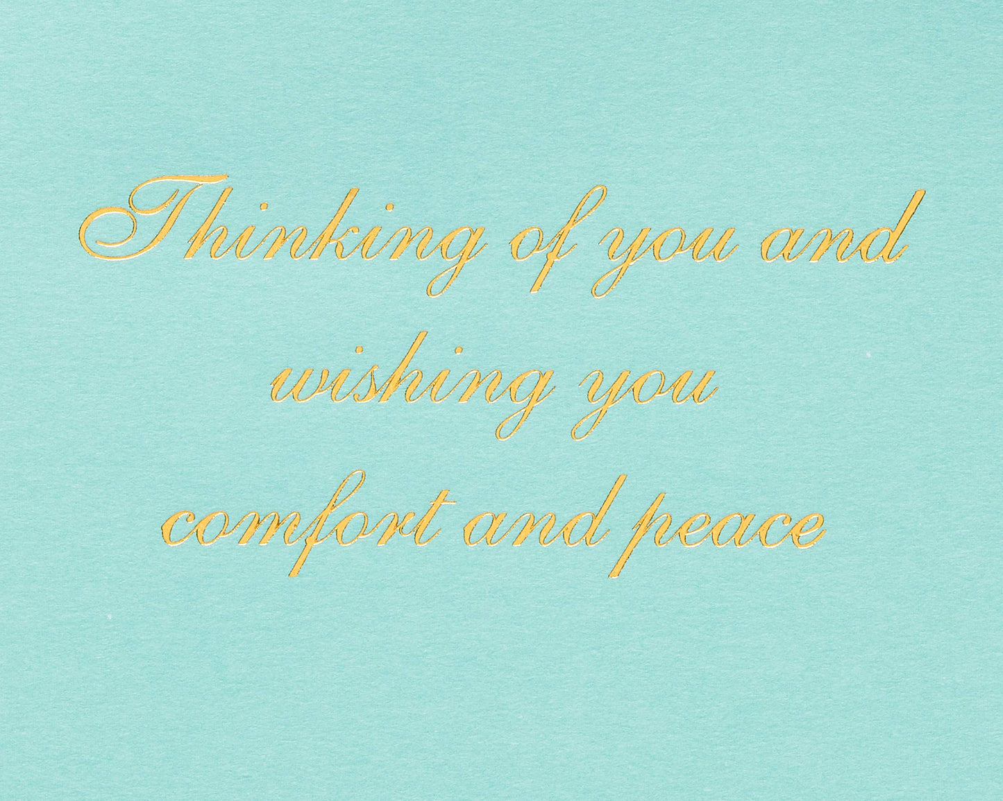 Papyrus Sympathy Card (Wishing You Comfort and Peace)