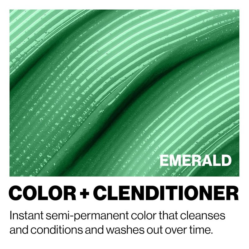 Keracolor Clenditioner - Emerald Color Depositing Conditioner | 12 Fl Oz