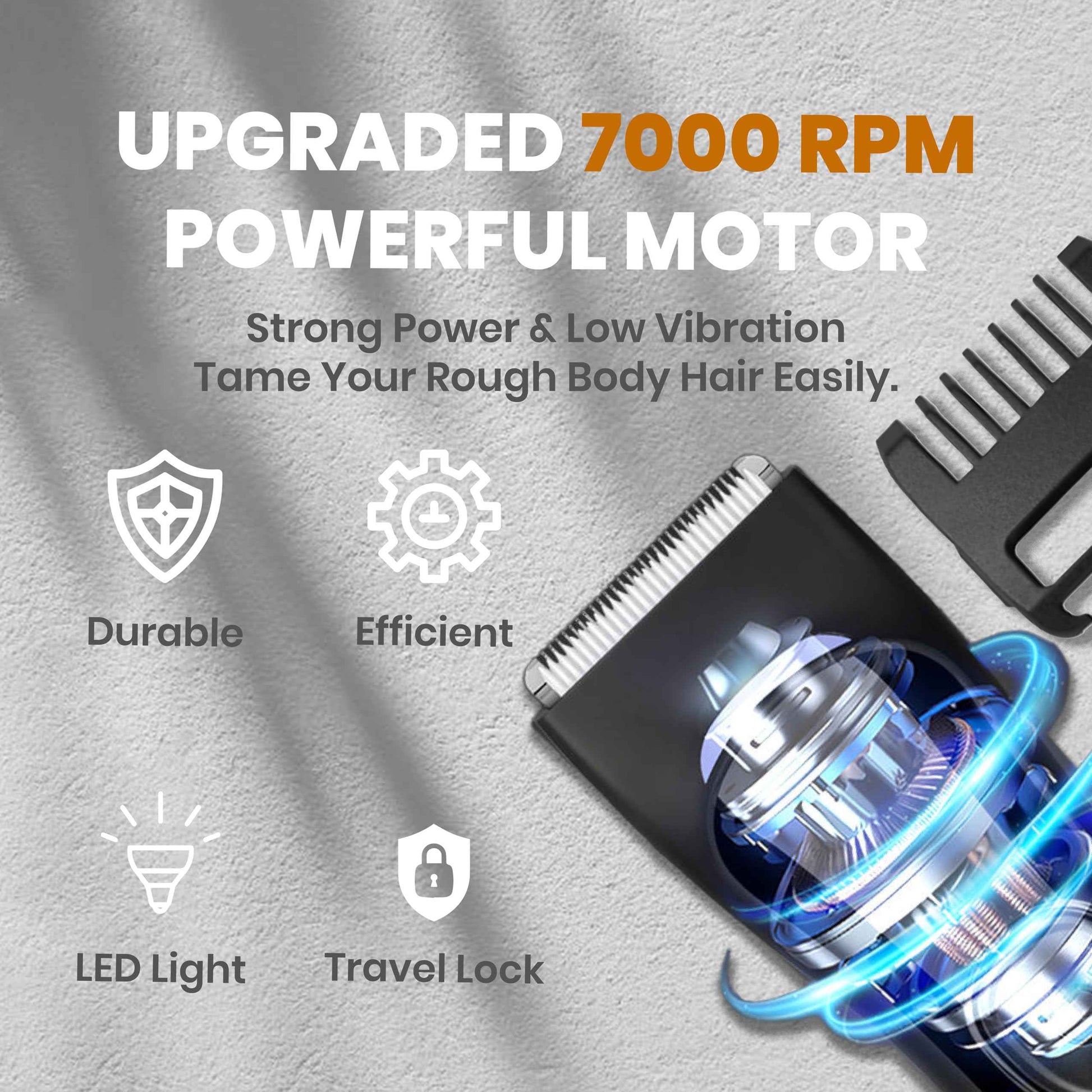 BLIVORRA Next Gen Premium Body & Pubic Hair Trimmer – Waterproof Electric Ball Shaver & Groin Hair Clipper with Ceramic Blades – Rechargeable Wet/Dry Trimmer for Men & Women, Chest, Legs, Bikini