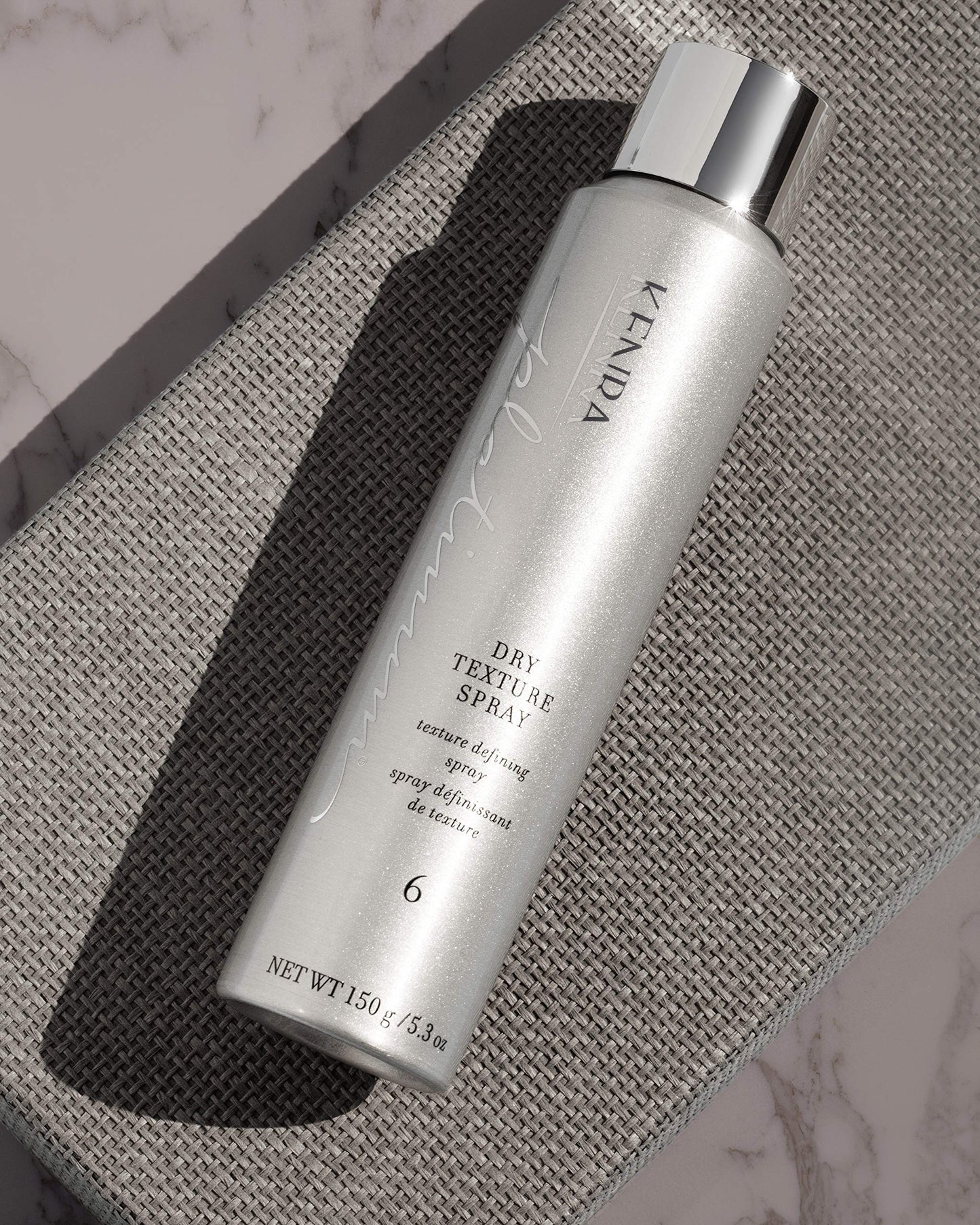 Kenra Platinum Dry Texture Spray 6 Bundle | Texture Defining Styler| Increases Texture & Fullness| Absorbs Oils & Impurities| Ultra-Lightweight, Non-Drying Formulation| All Hair Types| 5.3 oz + 1.5 oz