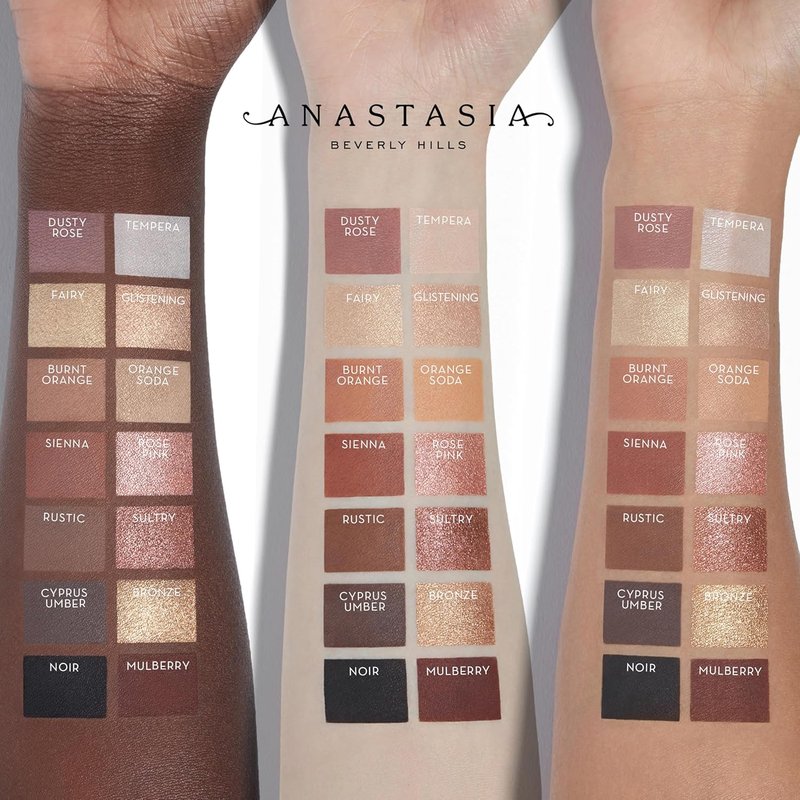 Anastasia Beverly Hills Essential Eyeshadow Palette - 12 High-Pigment Shades | Professional Artistry Collection