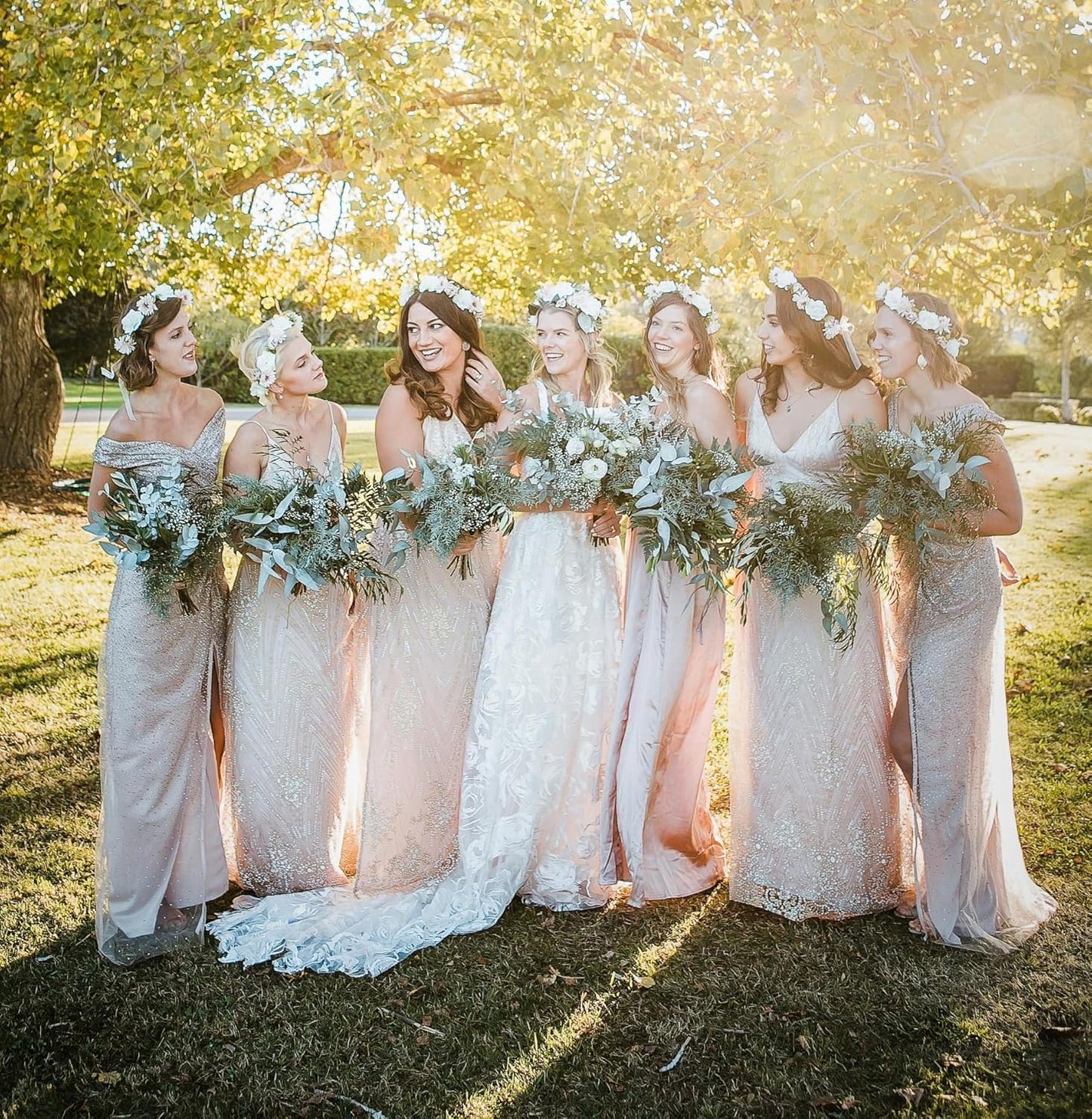 Bridesmaid Scrunchies | Proposal Gifts & Bachelorette Hair Clips - Sage Green, 24pcs for Wedding Party Favors