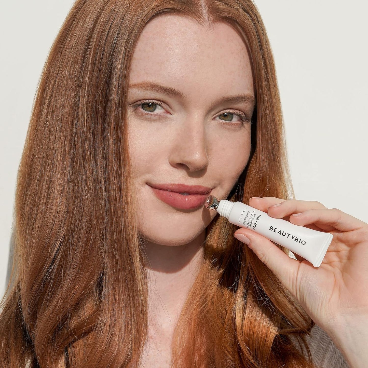 BeautyBio The Pout - Hydrating Lip Treatment for Soft, Plump Lips | 0.5 oz