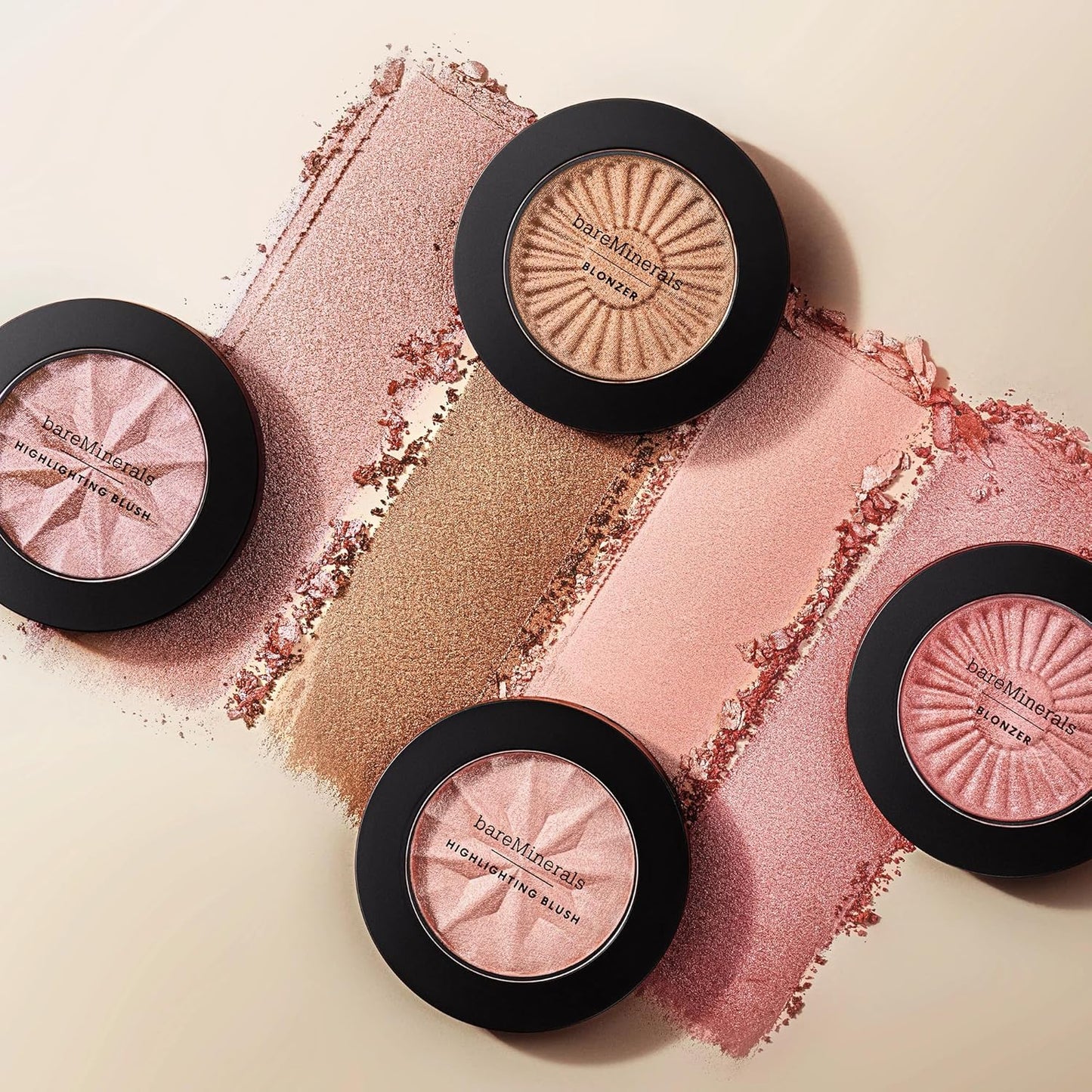 bareMinerals Gen Nude Blush & Highlighter - Silky, Blendable Face Makeup | Talc-Free, Vegan, All-Day Wear