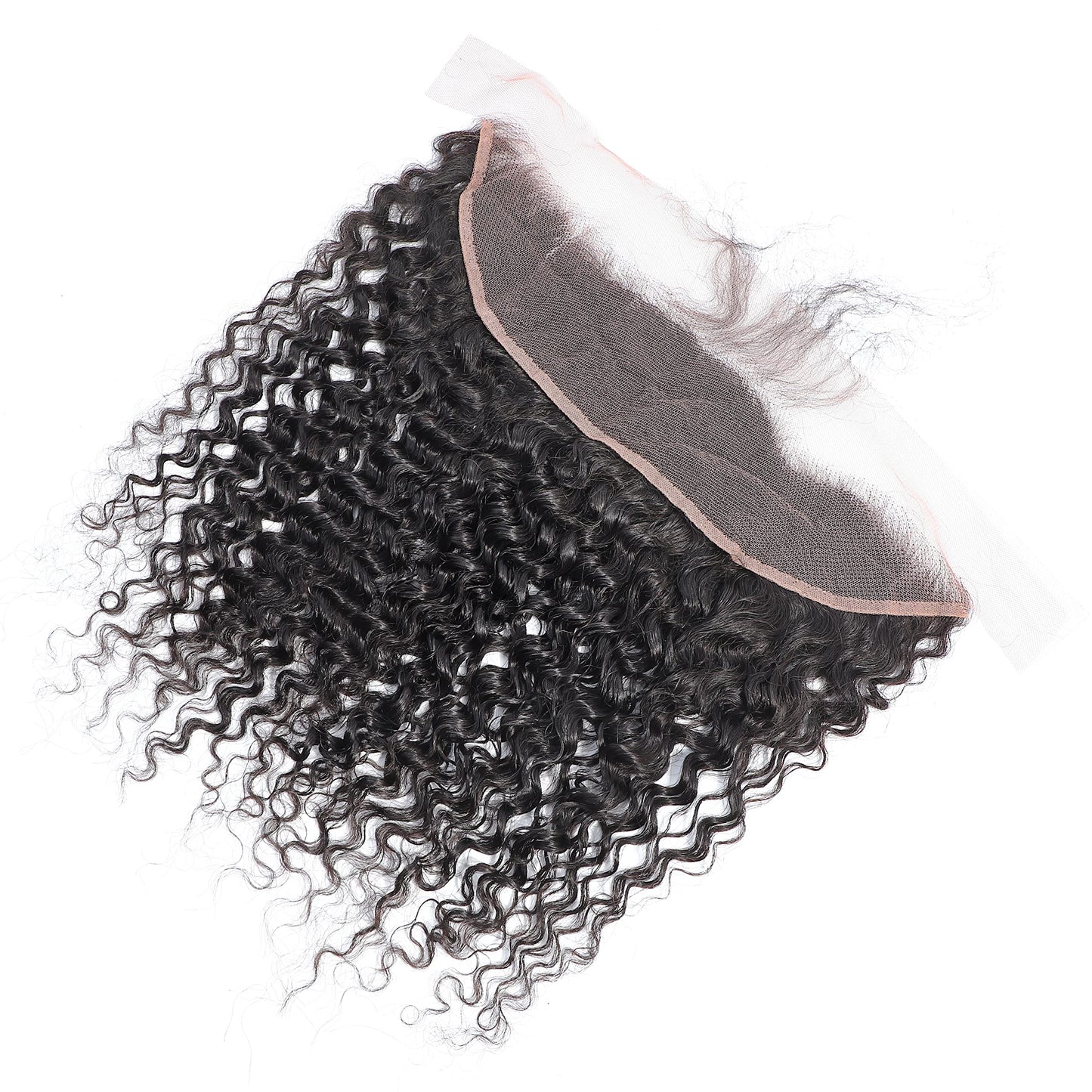 5x5 Closure Deep Wave Regular HD Lace Closure, 200% Density, 12A Brazilian Virgin Human Hair Closure Pre Plucked with Baby Hair Natural Black 12 Inch
