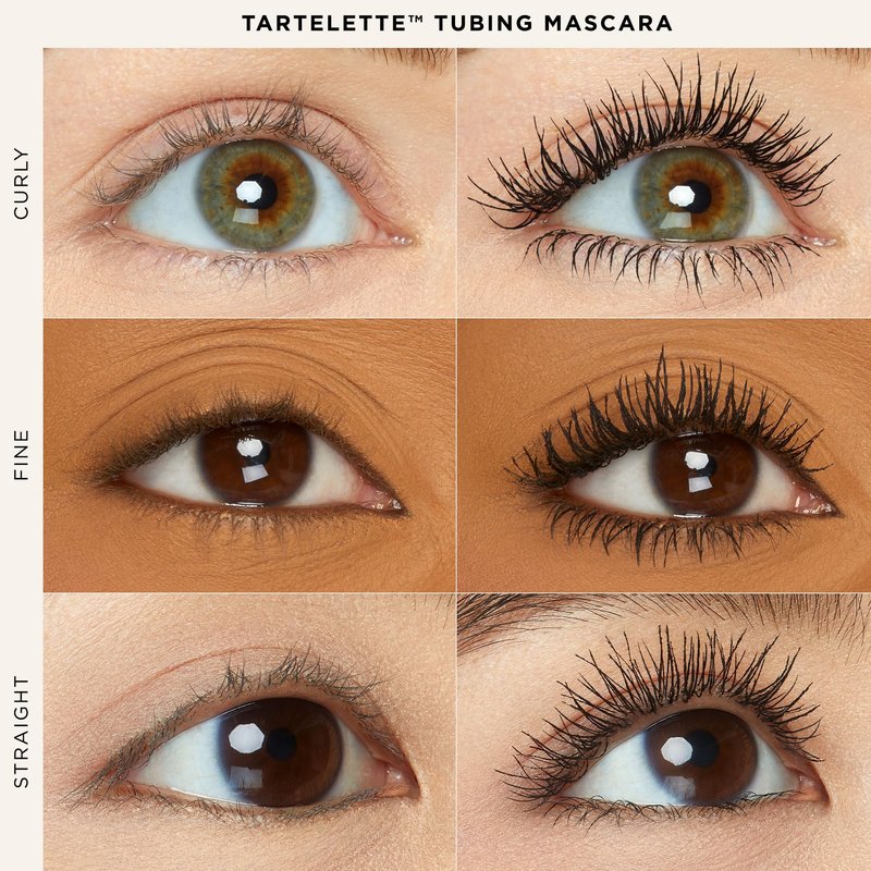 tarte best of tarte mascara trio set – Featuring Tartelette Tubing for Volume & Length, Smudge-Proof Longwear, Flake-Free, Easy to Remove, Cruelty-Free, travel size, black