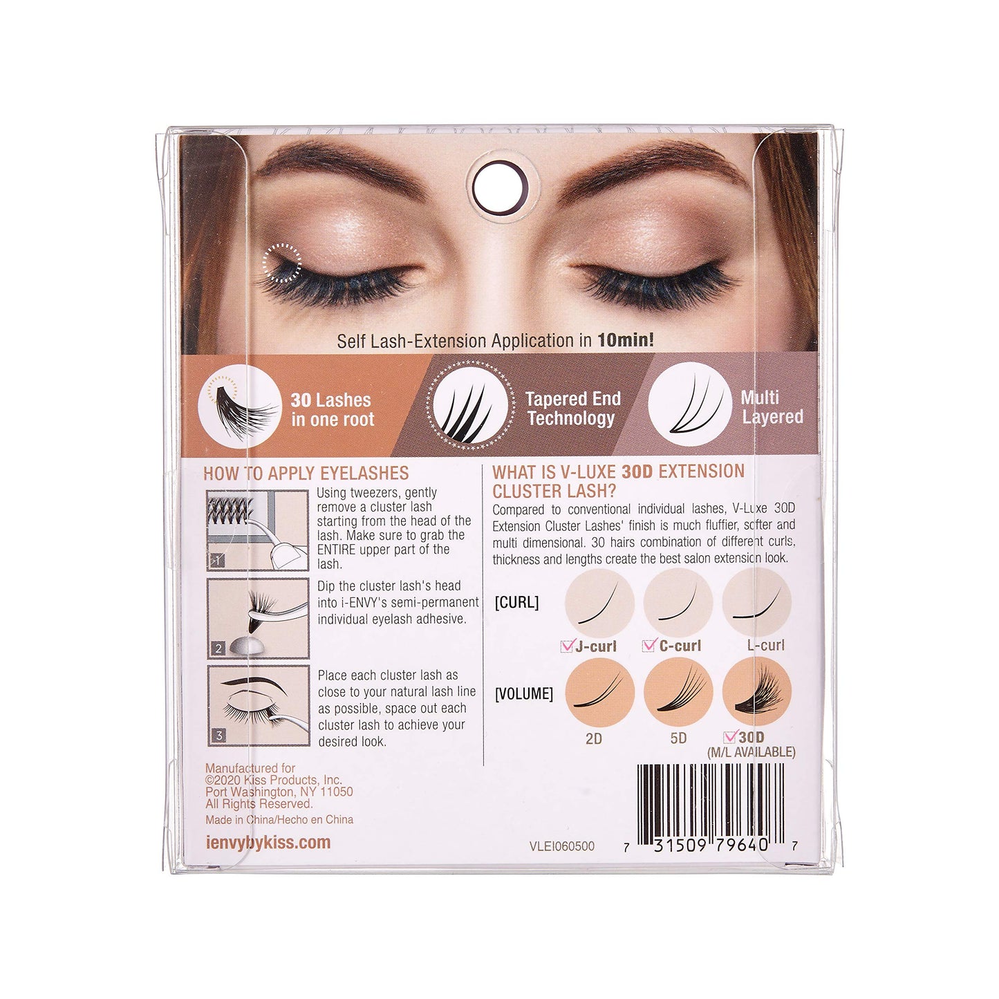 i•ENVY 30D Cluster Extension Medium (3 Pack, VLEI06)