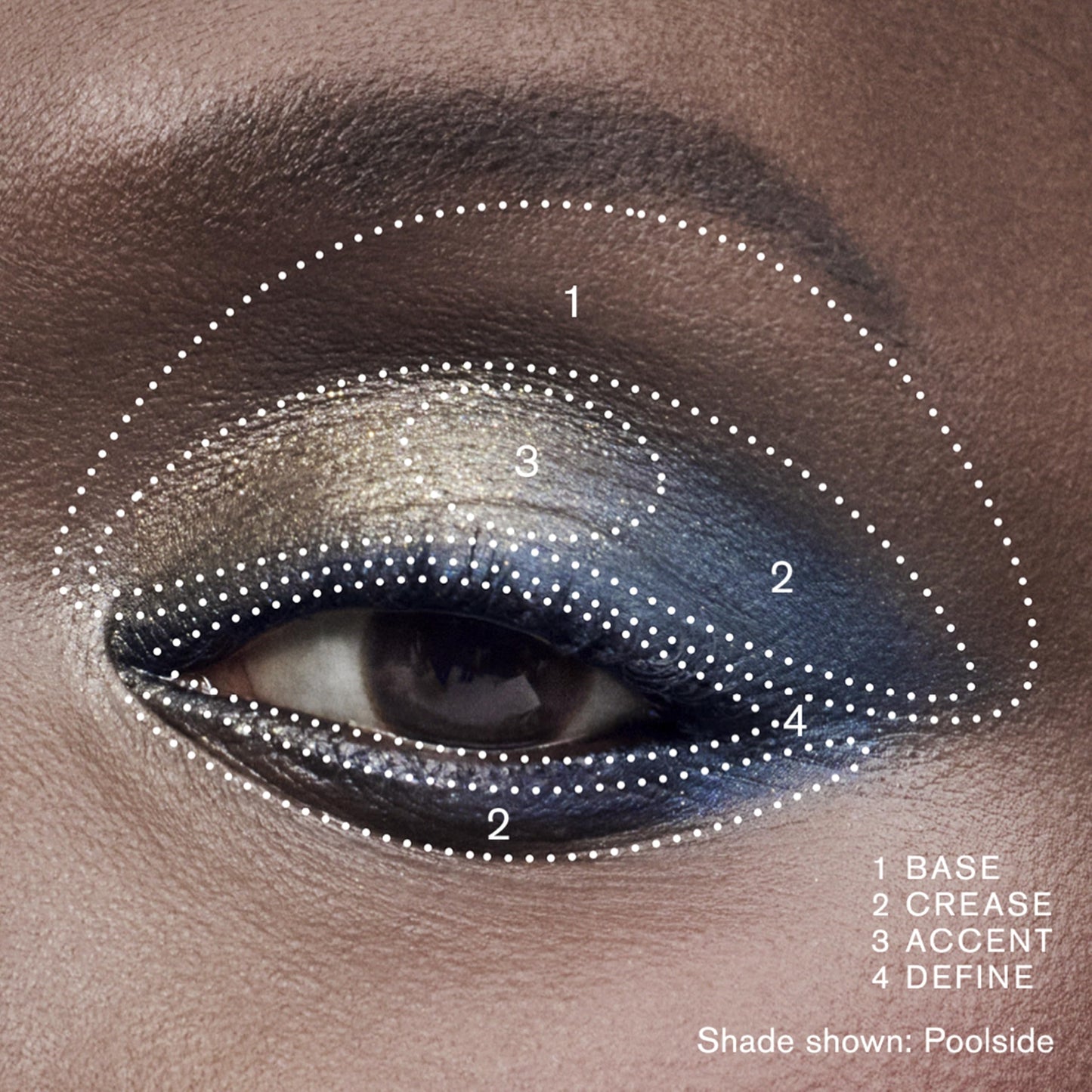 Estée Lauder The Essential Eyeshadow Quad Long-Lasting Palette | Shape, Sculpt, Magnify, Après Spree, 0.14 Ounce
