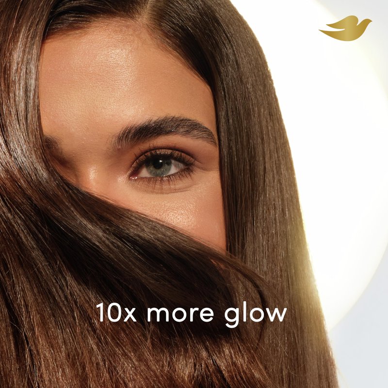 Dove Radical Recovery 10-in-1 Hair Mask 1ct UV Repair & Glow Deep recovery from 99% of UV hair damage with Melting Lumi-Beads 9.2 oz
