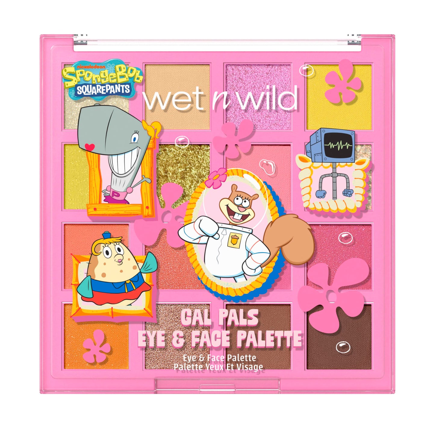 wet n wild Spongebob Eye & Face Palette - Gal Pals