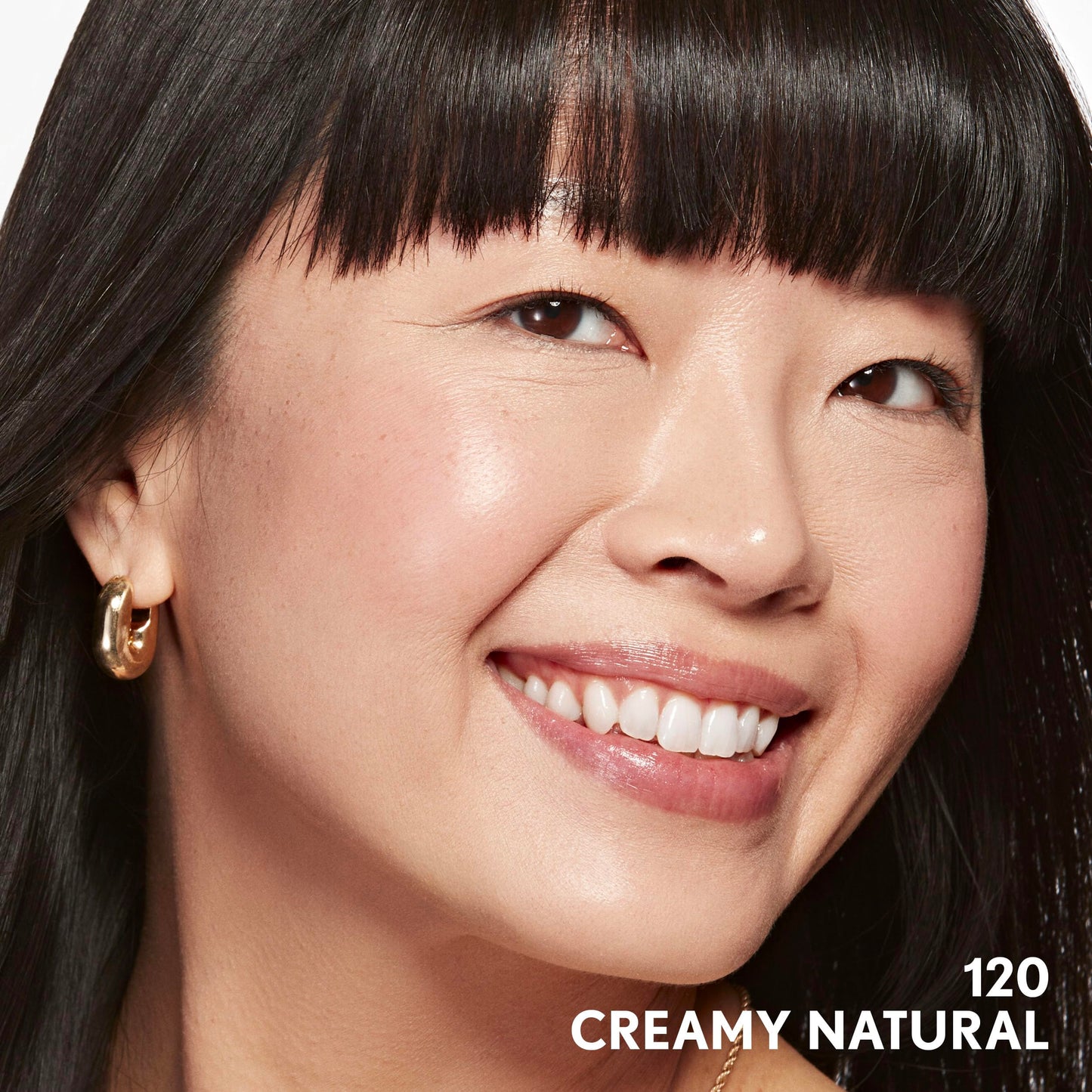 COVERGIRL Clean Invisible Foundation Makeup, Dewy & Glowy Finish, Buildable Coverage, Skin-Like Smooth Look, Vegan, Creamy Natural, 1oz