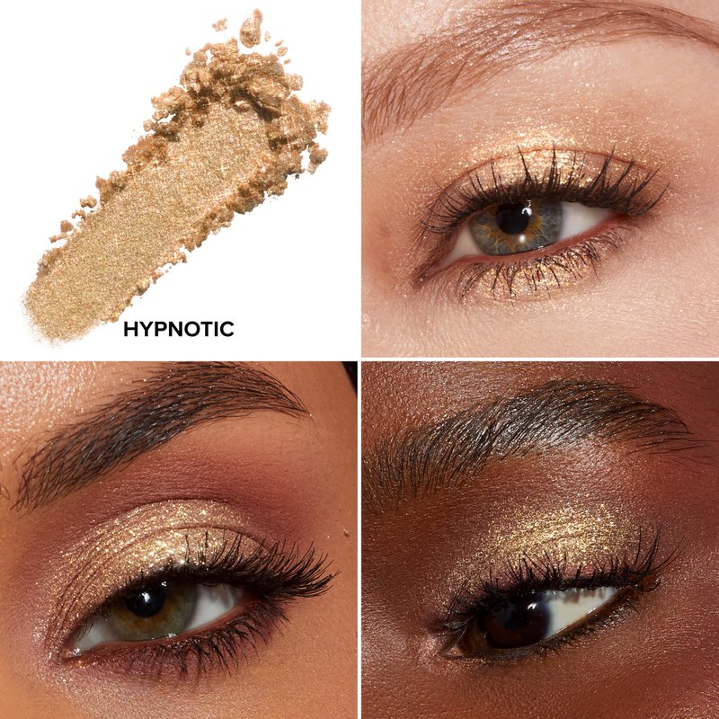 Too Faced Disco Crush High Shine Glitter Multi-Use Eye + Face Sparkle | Creamy, Iridescent, Multichrome Face & Eyeshadow Glitter, 0.05 Ounce, Hypnotic