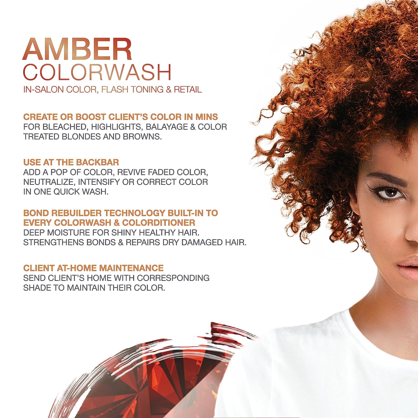 Viral Colorwash Copper for Brunette
