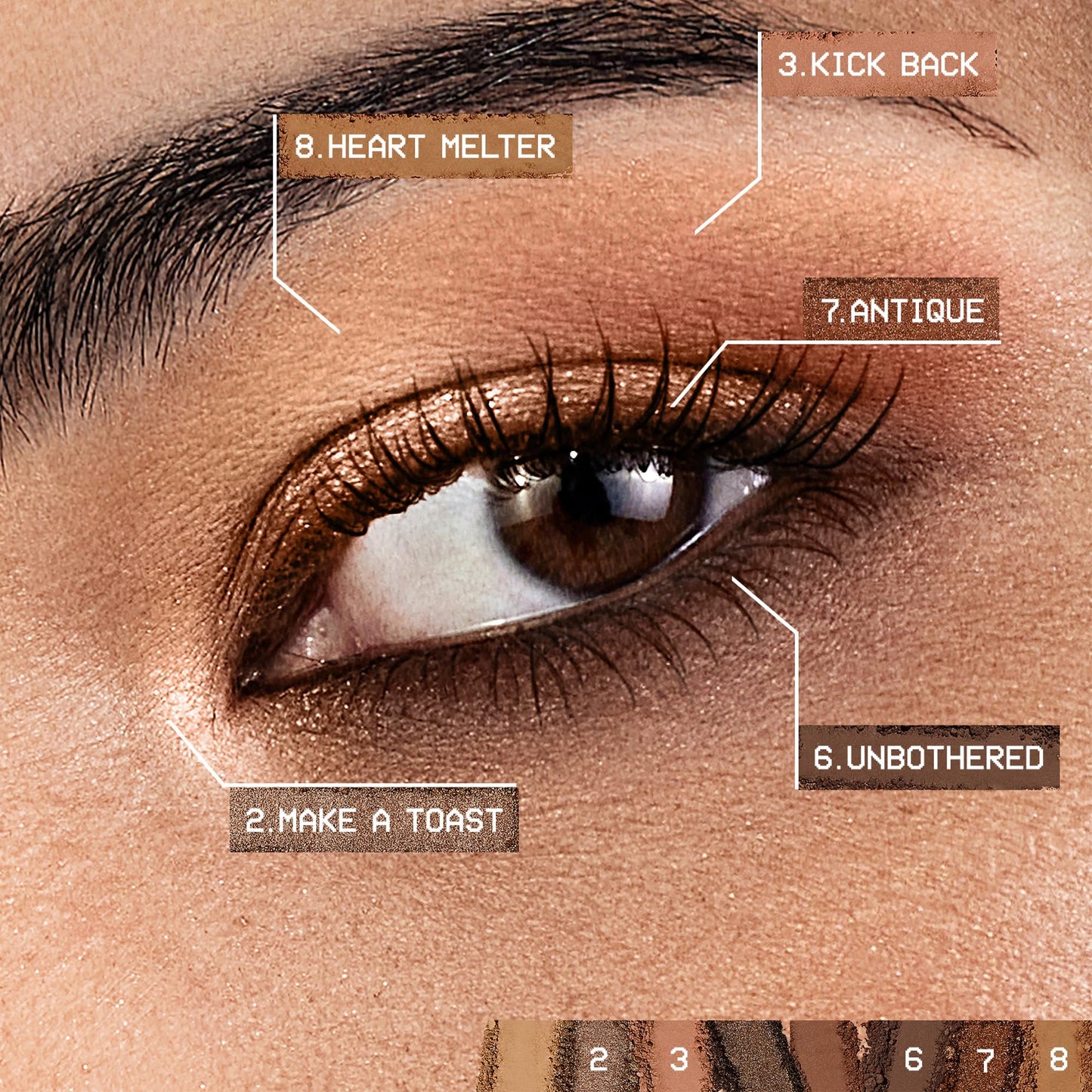 Smashbox Always On Mood Board Eye Shadow Palette | Long-Wearing Eye Shadow Palette For Every Mood | High Pigment + Shimmer Shades, 0.24 Ounce, Cozy Vibes
