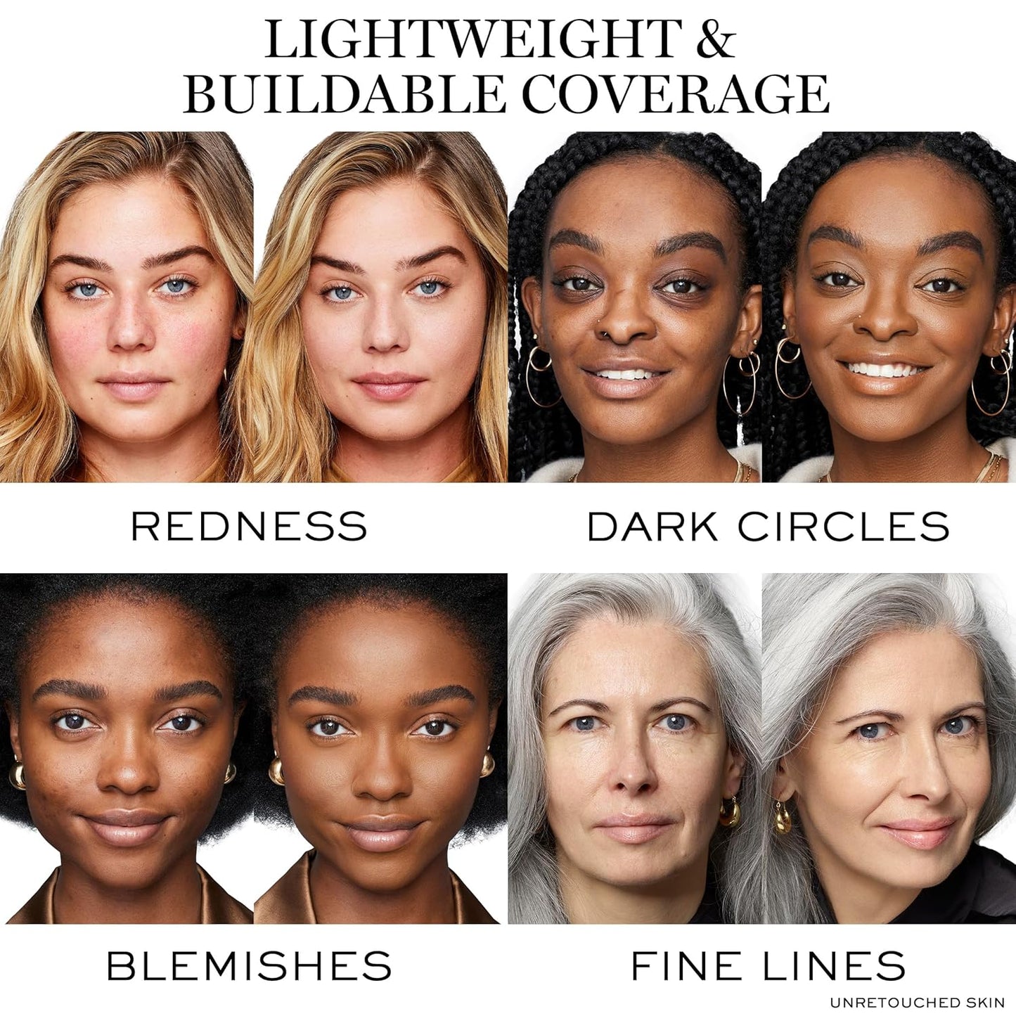 Lancôme Full Coverage Concealer - Lightweight Natural Matte Finish | 24-Hour Wear