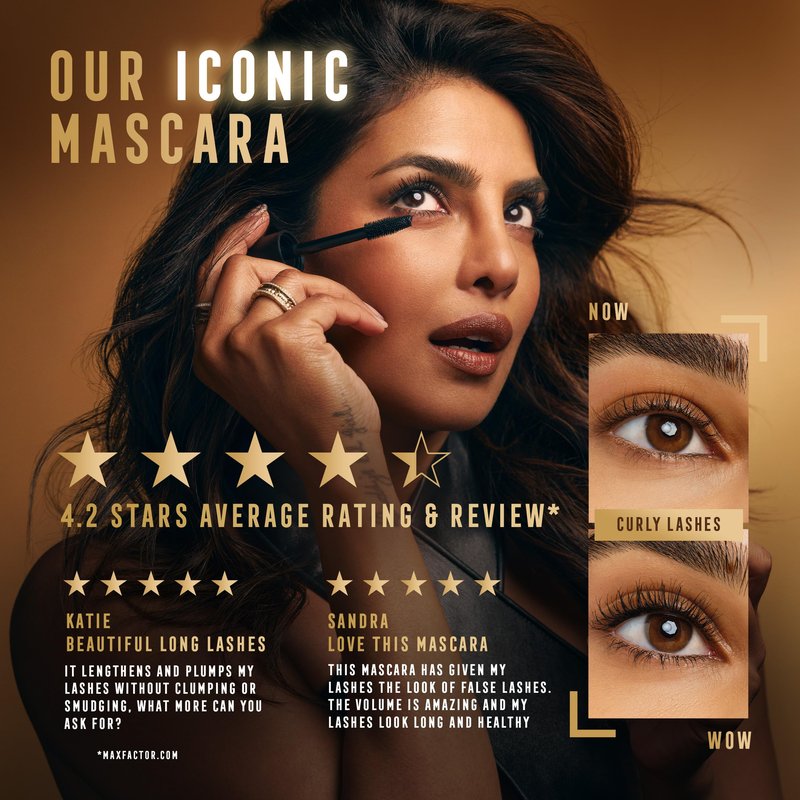 Max Factor False Lash Effect Mascara - Deep Raven Black